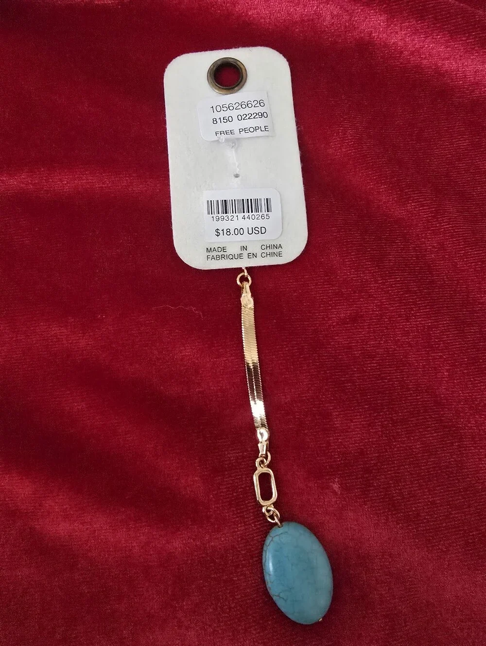 Free People key clasp